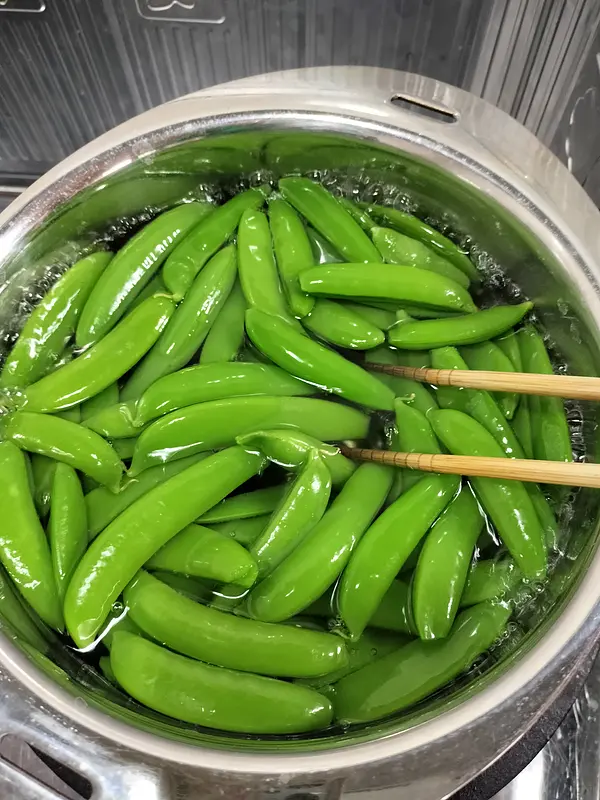★北海道・沖縄エリア向け（送料計上済）★【ぷりっぷり！今が旬♪スナップえんどう（500g）】