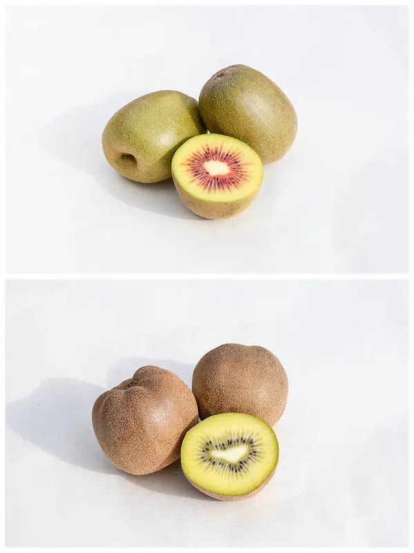 【愛媛県産キウイ赤黄2種セット(紅妃(こうひ)＆センセーションアップル)　計2kg　】