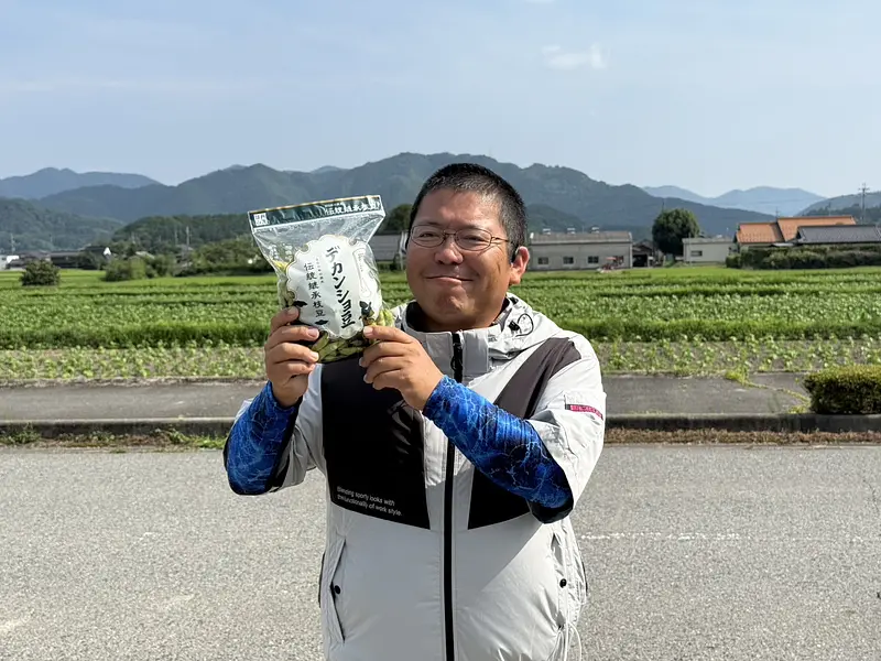 夏枝豆（デカンショ豆）販売中！！