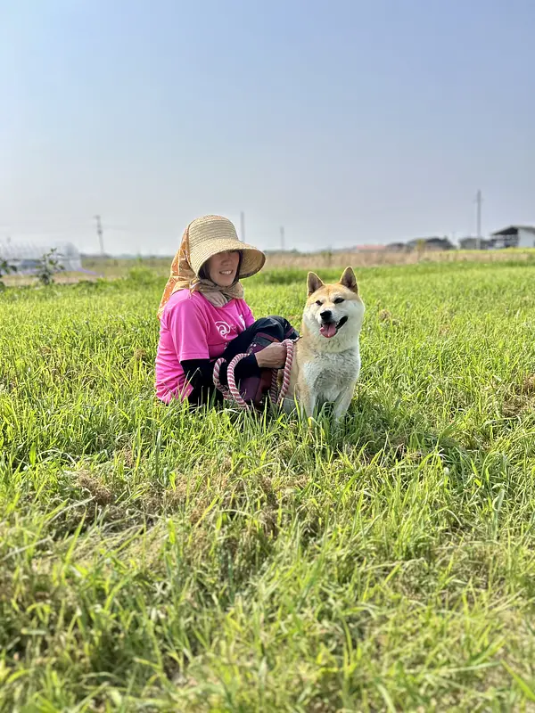 野口ファームの看板犬