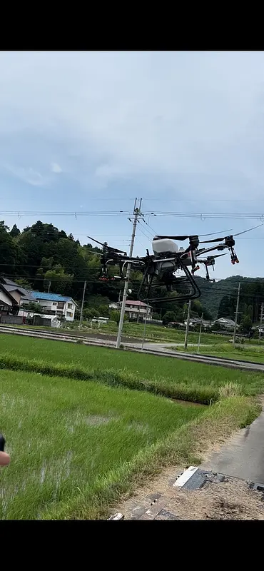 ドローン活躍中
